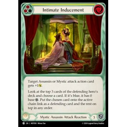 FaB Löskort: Part the Mistveil: Intimate Inducement (Yellow) (Rainbow Foil)