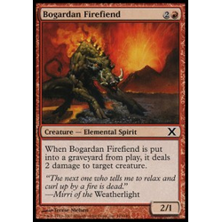 Magic löskort: 10th Edition: Bogardan Firefiend