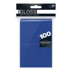 Card Sleeves Deck Protector Pro-Gloss Standard Blue (100) (Ultra Pro)