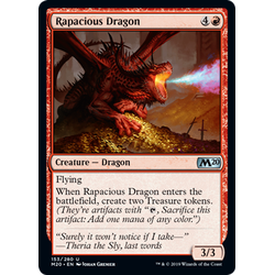 Magic löskort: Core Set 2020: Rapacious Dragon