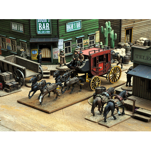 Dead Man's Hand: Stage Coach Set