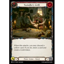 FaB Löskort: High Seas: Swindler's Grift (Red) (Rainbow Foil)