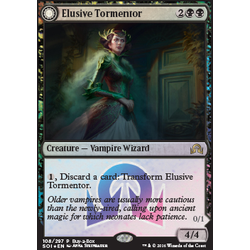 Magic löskort: Shadows over Innistrad: Elusive Tormentor (Buy-a-Box Promo) (Foil)