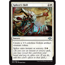 Magic löskort: Modern Horizons: Splicer's Skill