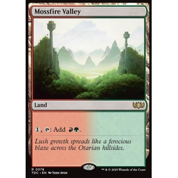 Magic löskort: Tarkir: Dragonstorm: Mossfire Valley