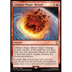 Magic löskort: Magic: The Gathering - FINAL FANTASY: Commander: Ultimate Magic: Meteor