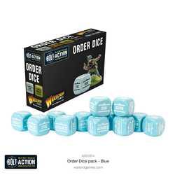 Orders Dice packs - Blue (12)