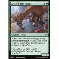 Magic löskort: Magic: The Gathering Foundations: Affectionate Indrik
