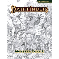 Pathfinder RPG: Monster Core 2 (Sketch Cover Edition)