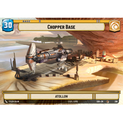 Star Wars: Unlimited Löskort: Spark of Rebellion: Chopper Base // Experience Token (Hyperspace)