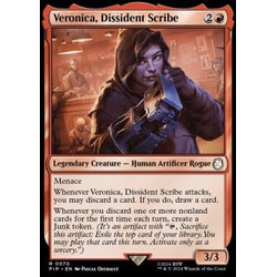 Magic löskort: Universes Beyond: Fallout: Veronica, Dissident Scribe