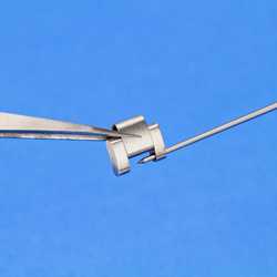 Very Fine Stainless Steel Tweezers (120mm)