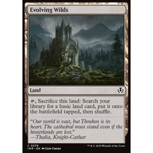 Magic löskort: Magic: Innistrad Remastered: Evolving Wilds (Foil)