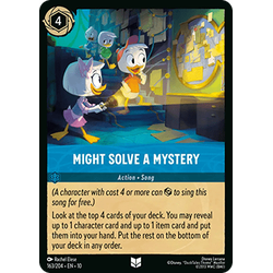 Lorcana Löskort: Whispers in the Well: Might Solve a Mystery