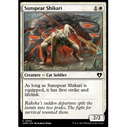 Magic löskort: Commander Masters: Sunspear Shikari