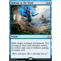 Magic löskort: Rivals of Ixalan: Release to the Wind