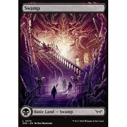 Magic löskort: Duskmourn: House of Horror: Swamp (Foil)