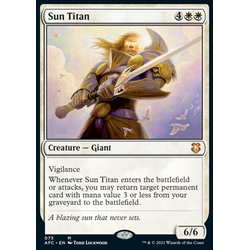Magic löskort: Commander: Adventures in the Forgotten Realms: Sun Titan