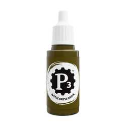 P3 Paints: Battle Dress Green (acrylic) (18ml)