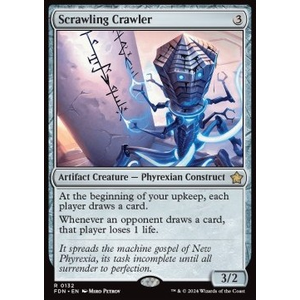 Magic löskort: Magic: The Gathering Foundations: Scrawling Crawler