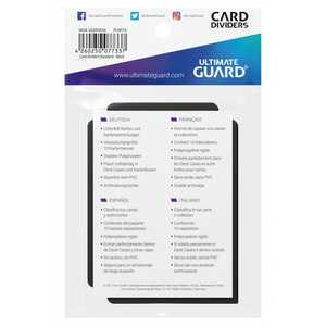 Ultimate Guard Card Dividers Black (10)