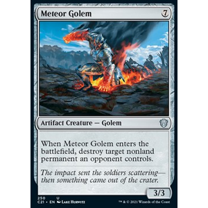 Magic Löskort: Commander: Strixhaven: Meteor Golem