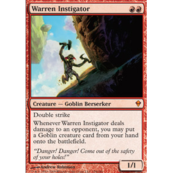Magic löskort: Zendikar: Warren Instigator