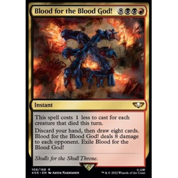 Magic löskort: Universes Beyond: Warhammer 40,000: Blood for the Blood God!