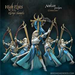 High Elves: Aeolian Archers Command Group
