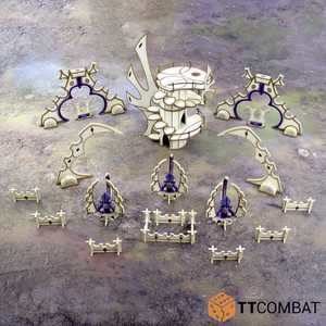 Sci-Fi Gothic: Space Elf Encampment