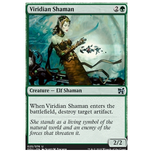 Magic löskort: Duel Decks: Elves vs Inventors: Viridian Shaman