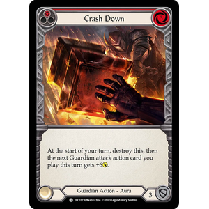 FaB Löskort: Round the Table: Crash Down (Red)