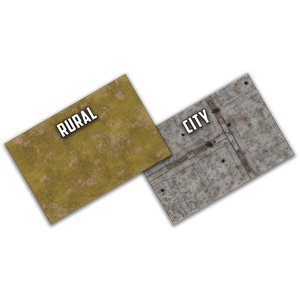 Battlefield in a Box Game Mat Rural/City 4x6 ~ 120x180cm (Mousepad)