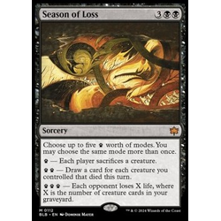 Magic löskort: Bloomburrow: Season of Loss