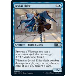 Magic löskort: Core Set 2021: Jeskai Elder