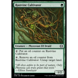 Magic löskort: Phyrexia: All Will Be One: Rustvine Cultivator