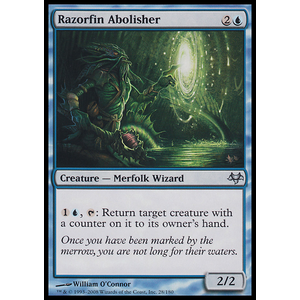 Magic löskort: Eventide Razorfin Abolisher