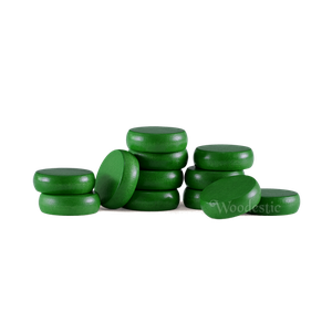 Woodestic Crokinole Disc Green (13 st)