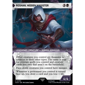 Magic löskort: Assassin's Creed: Roshan, Hidden Magister (alternative art)