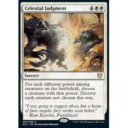 Magic löskort: Commander: Innistrad: Midnight Hunt: Celestial Judgment