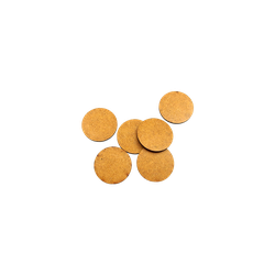 HDF 3mm Bases, Round 40mm (10)