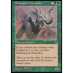 Magic löskort: Stronghold: Endangered Armodon