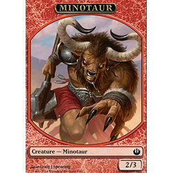 Magic löskort: Journey into Nyx: Minotaur Token