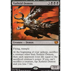 Magic löskort: Commander 2014: Xathrid Demon
