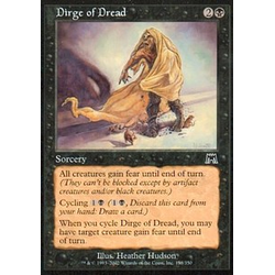 Magic löskort: Onslaught: Dirge of Dread