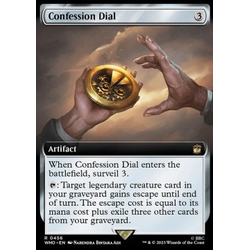 Magic löskort: Universes Beyond: Doctor Who: Confession Dial (alternative art)