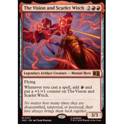 Magic löskort: Commander: Marvel Super Heroes: The Vision and Scarlet Witch