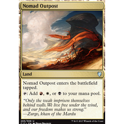 Magic löskort: Commander 2017: Nomad Outpost