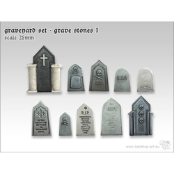 Tabletop-Art: Gravestones - Set 1 (10)