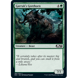 Magic löskort: Core Set 2021: Garruk's Gorehorn